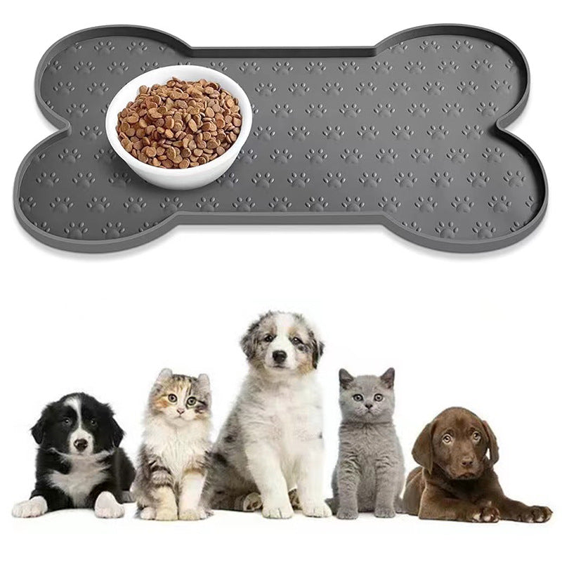 Anti-Rutsch Futterunterlage für Katzen & Hunde