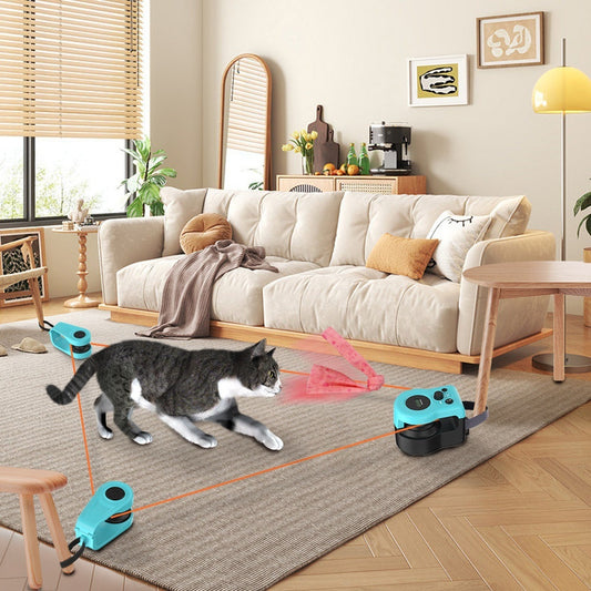 Automatisches Katzenspielzeug mit Fernbedienung