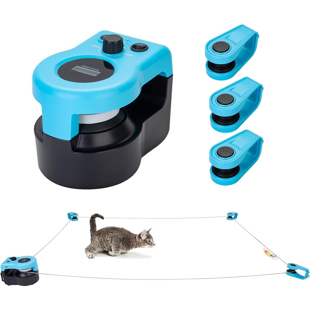 Automatisches Katzenspielzeug mit Fernbedienung