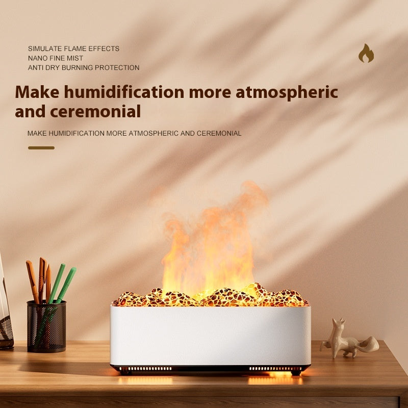 Ultraschall Aroma Diffusor mit Vulkan-Effekt