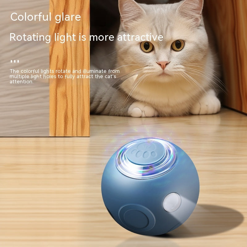 Intelligenter Katzenball mit LED