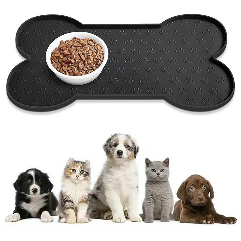 Anti-Rutsch Futterunterlage für Katzen & Hunde