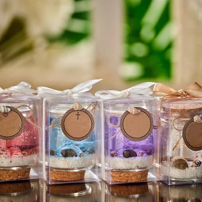 Aromatherapiekerze im Ozean-Design