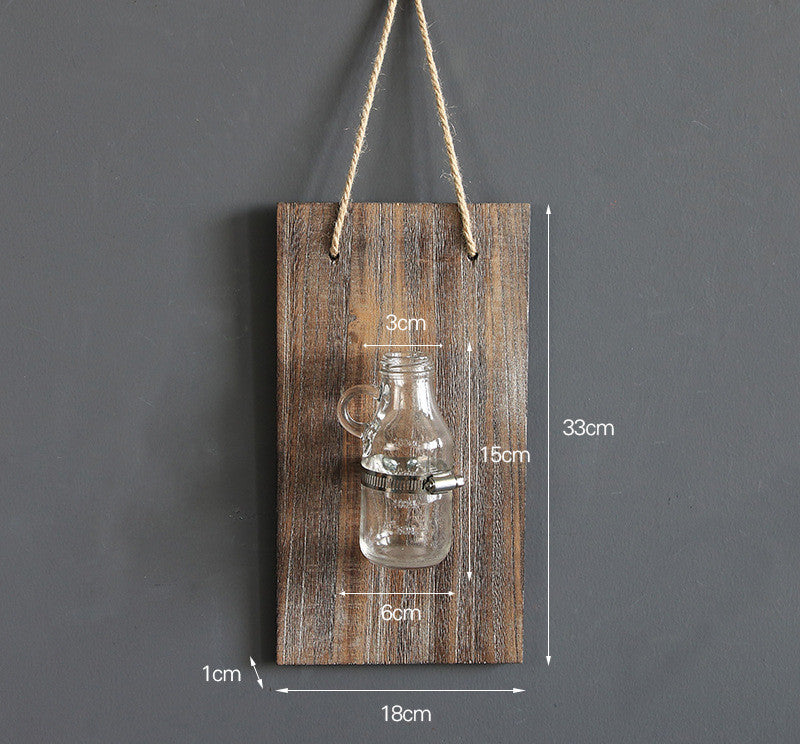 Moderne grüne Wanddekoration für Restaurant und Café