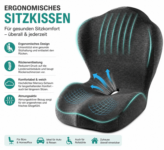 CLIKAROO Komfort-Sitzkissen™